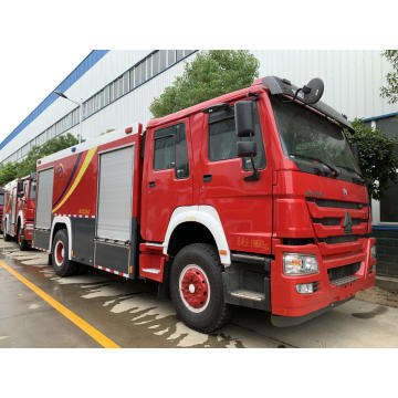 Caminhões de bombeiros de espuma de água de Howo